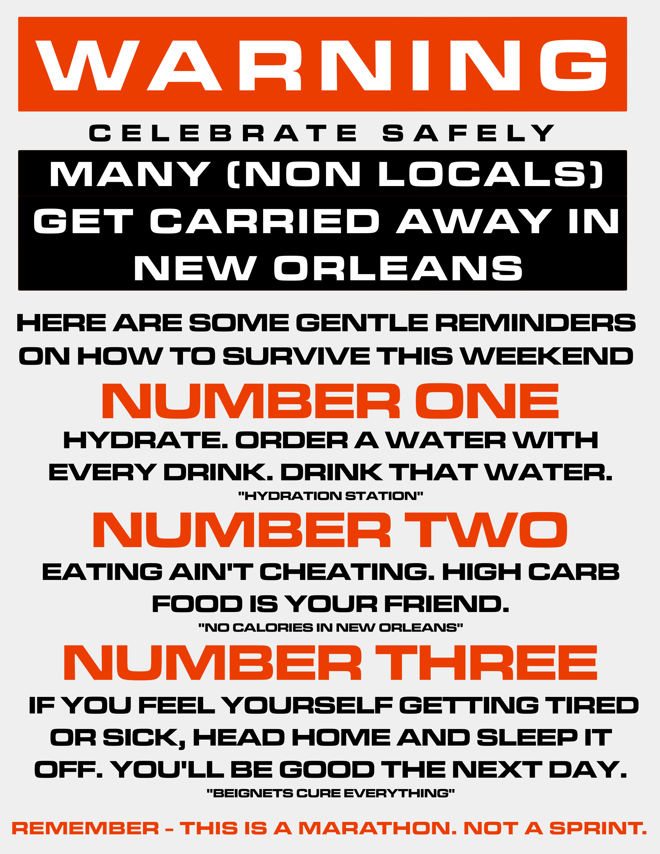 Warning